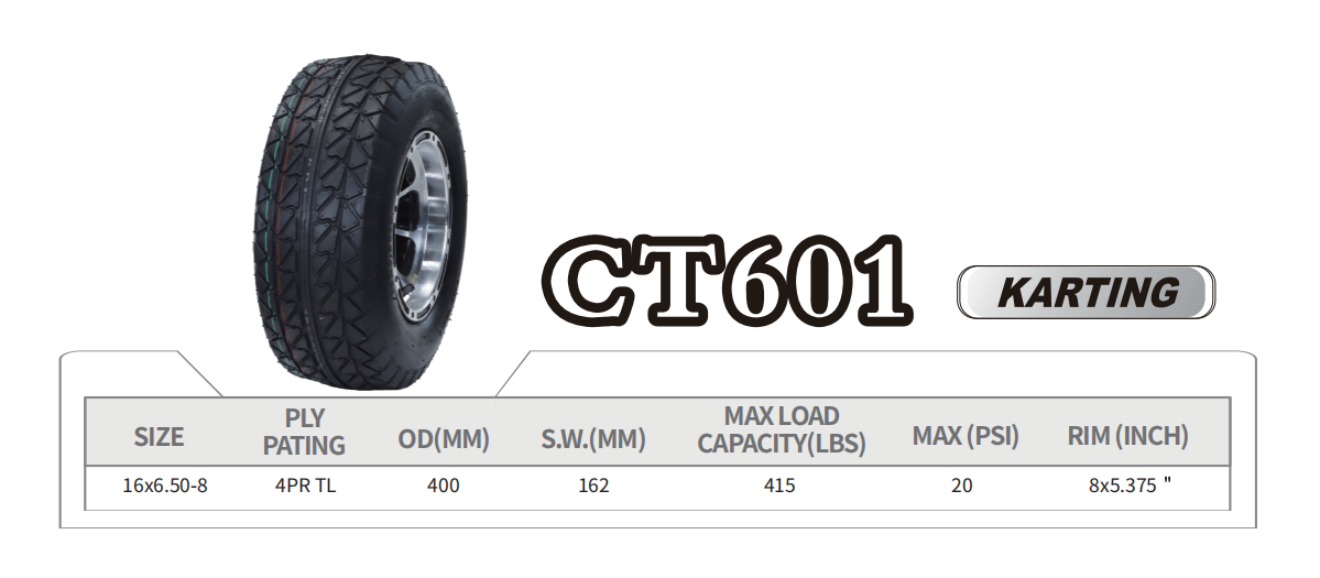 Kart go kart tires