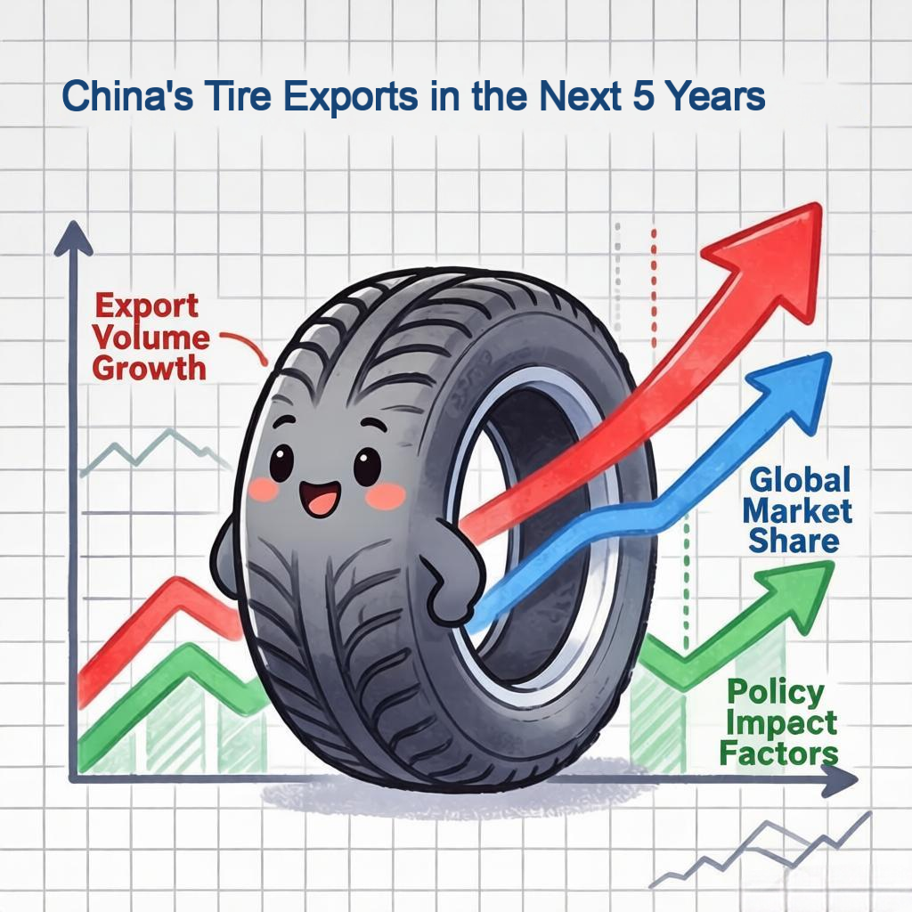 Trend of China's tire exports